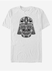 Biele unisex tričko ZOOT.Fan Star Wars Vaderific