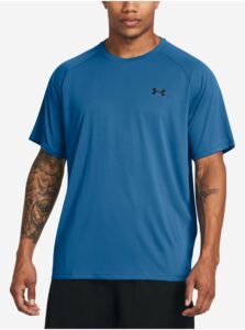 Modré pánske tričko Under Armour UA Tech 2.0 SS Tee-BLU
