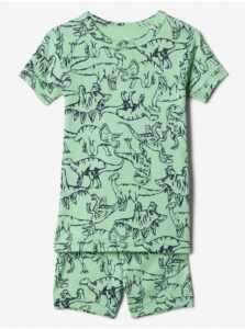 Zelené chlapčenské vzorované pyžamo GAP
