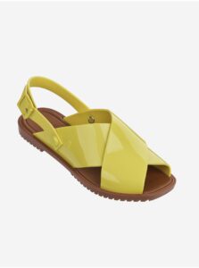 Svetlozelené dámske sandálky Melissa Sauce Sandal