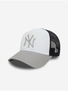 Bielo-šedá pánska šiltovka New Era 940 Af Trucker
